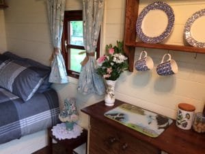 Shepherds Huts kitchenette
